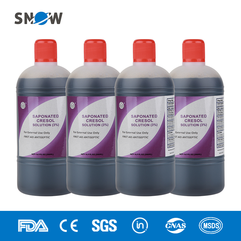 Black Cresol with Soap Lysol Disinfectant Solution for Surface Disinfection