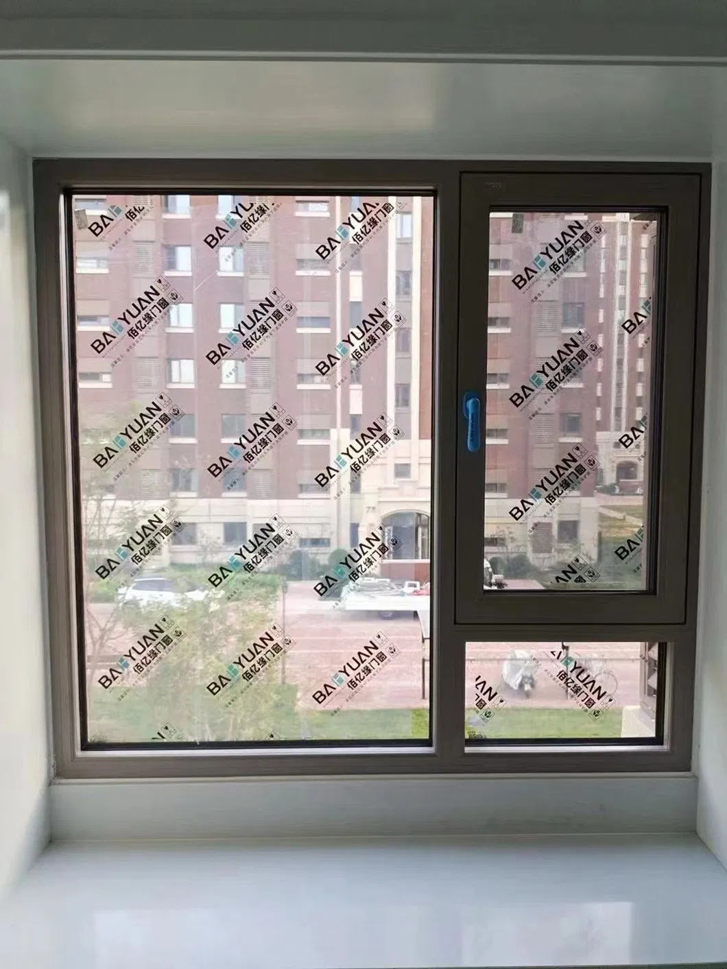 Narrow Frame American Casement Tilt and Turn Aluminum Glass Window and Door Factory Price
