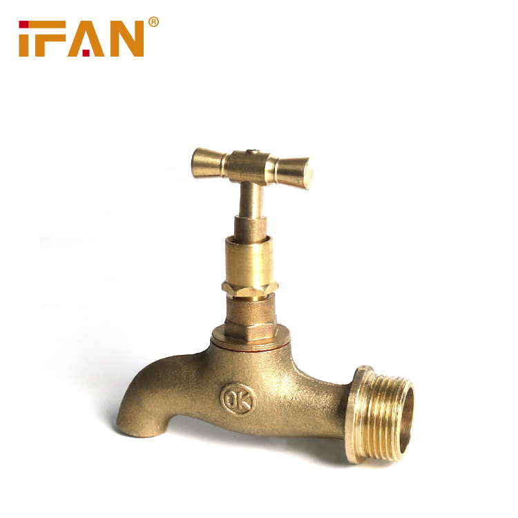 Латунный водоразборный кран Ifan 1/2" и 3/4"