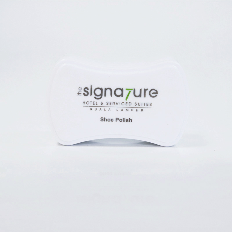 Wholesale Custom Cheap Hotel Disposable Shoe Shine Sponge in Paper Box Packing