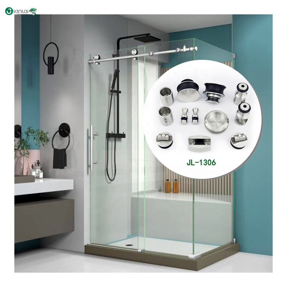 Stainless Steel Sliding Kits Shower Room Sliding Door Accessories