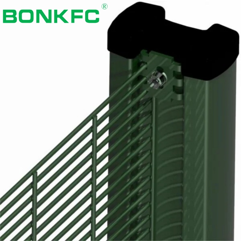 for Safe Environments Durable Hot Dipped Galvanized 358 Anti Climb Security Fence Clear View Fence 358 Mesh Fence