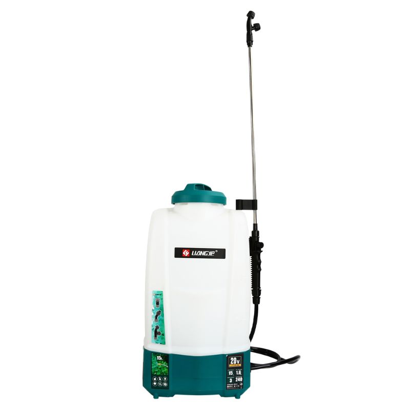 Liangye Cordless Gardening Tools 18V 15L Battery Powered Backpack Chemical Sprayer