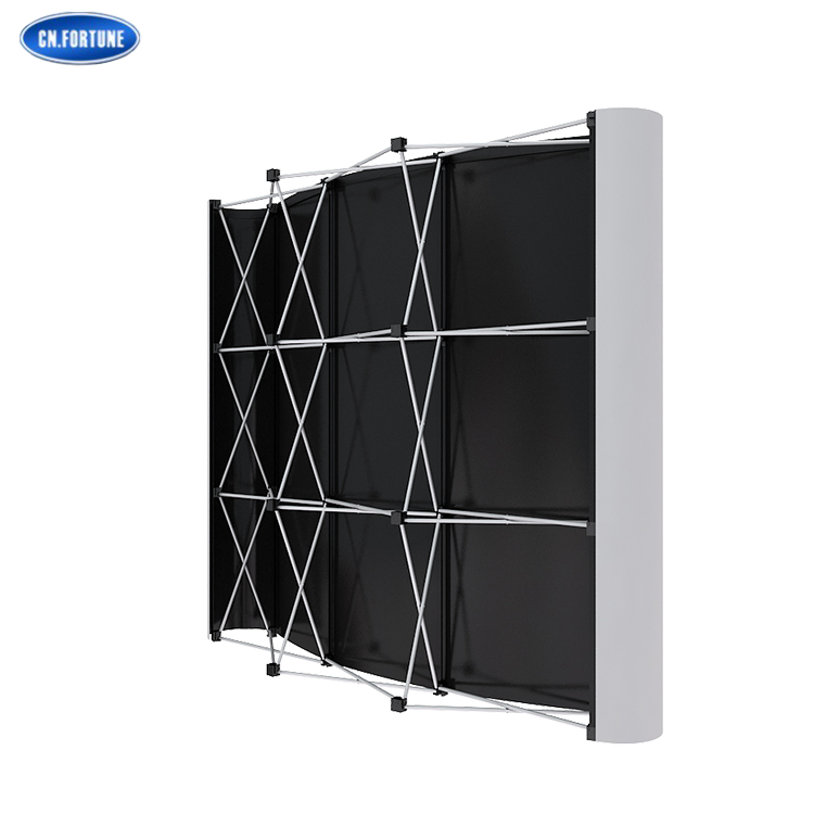 Portable Back Wall Pop up Exhibition Stand Display