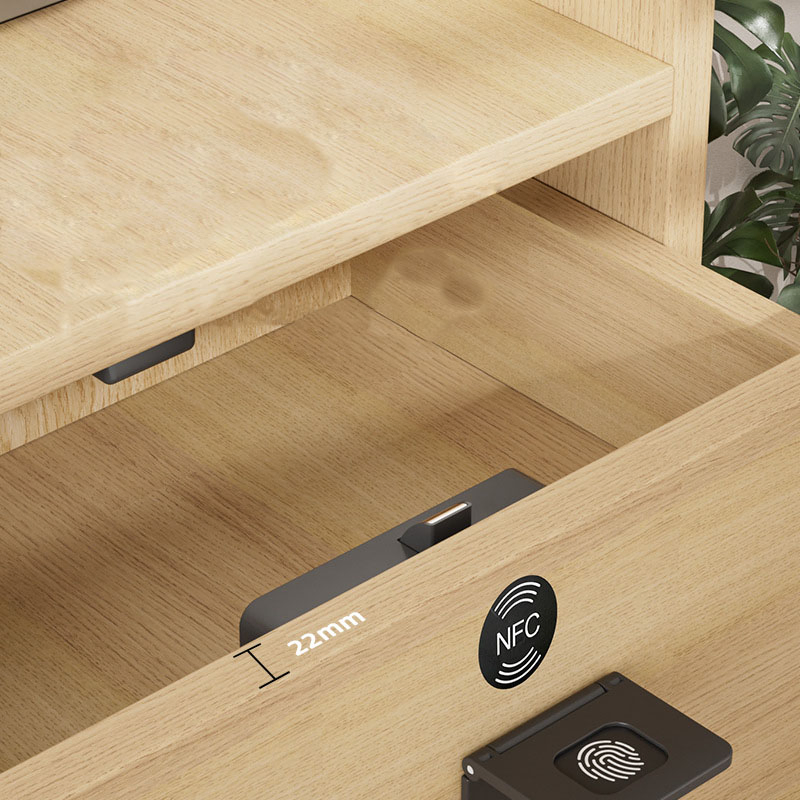 High Quality 13.56MHz RFID Hidden Lock Invisible Cabinet Lock Anti-Theft Drawer Lock