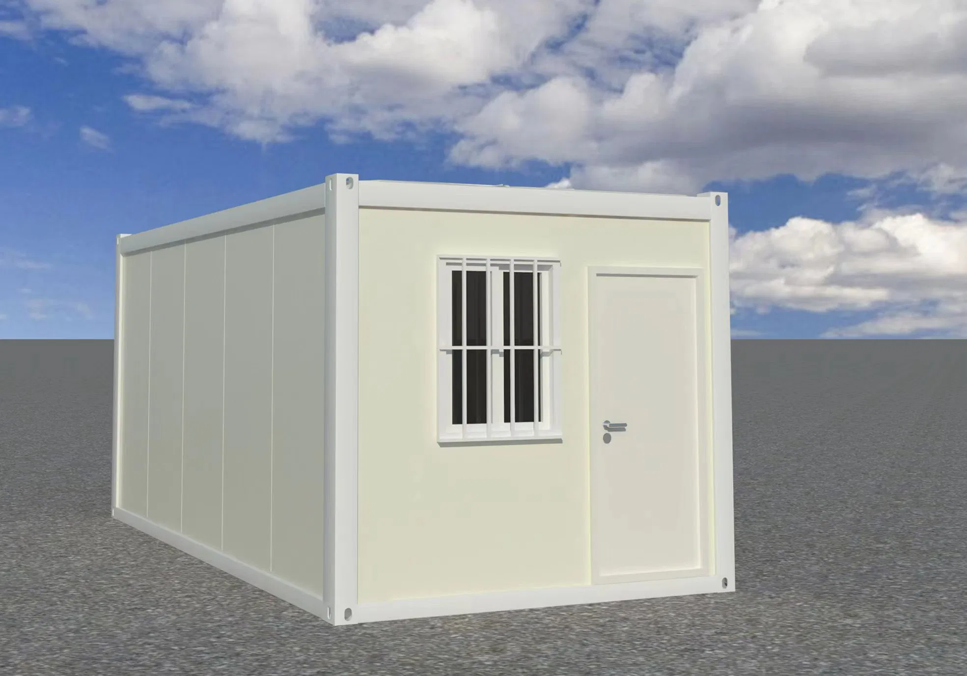Modular Prefabricated House Using Steel Structural Materials Customized Apartment Integrated Housing Waterproofing and Fire Protection