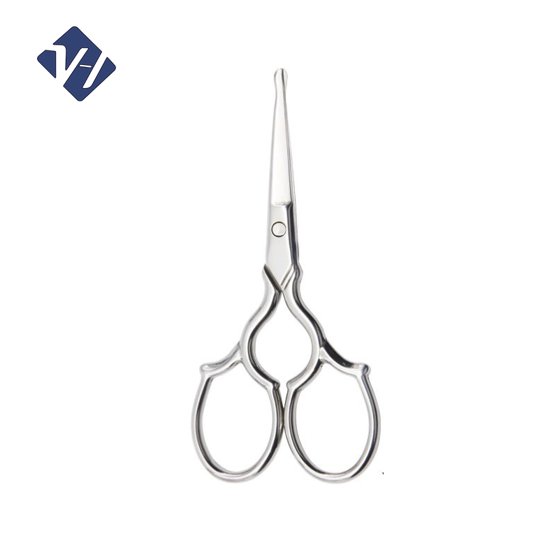 High Quality Stainless Steel Finger Toe Curved Tip Nail Scissors for Manicure