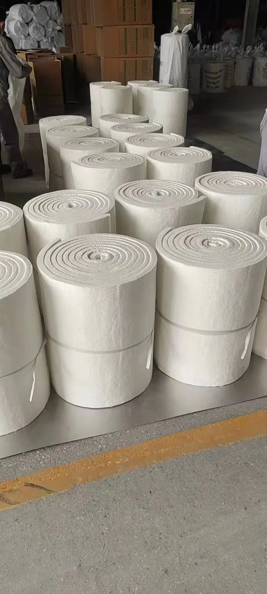 Ceramic Fiber Roll/Blanket Industrial Pipes and Equipment
