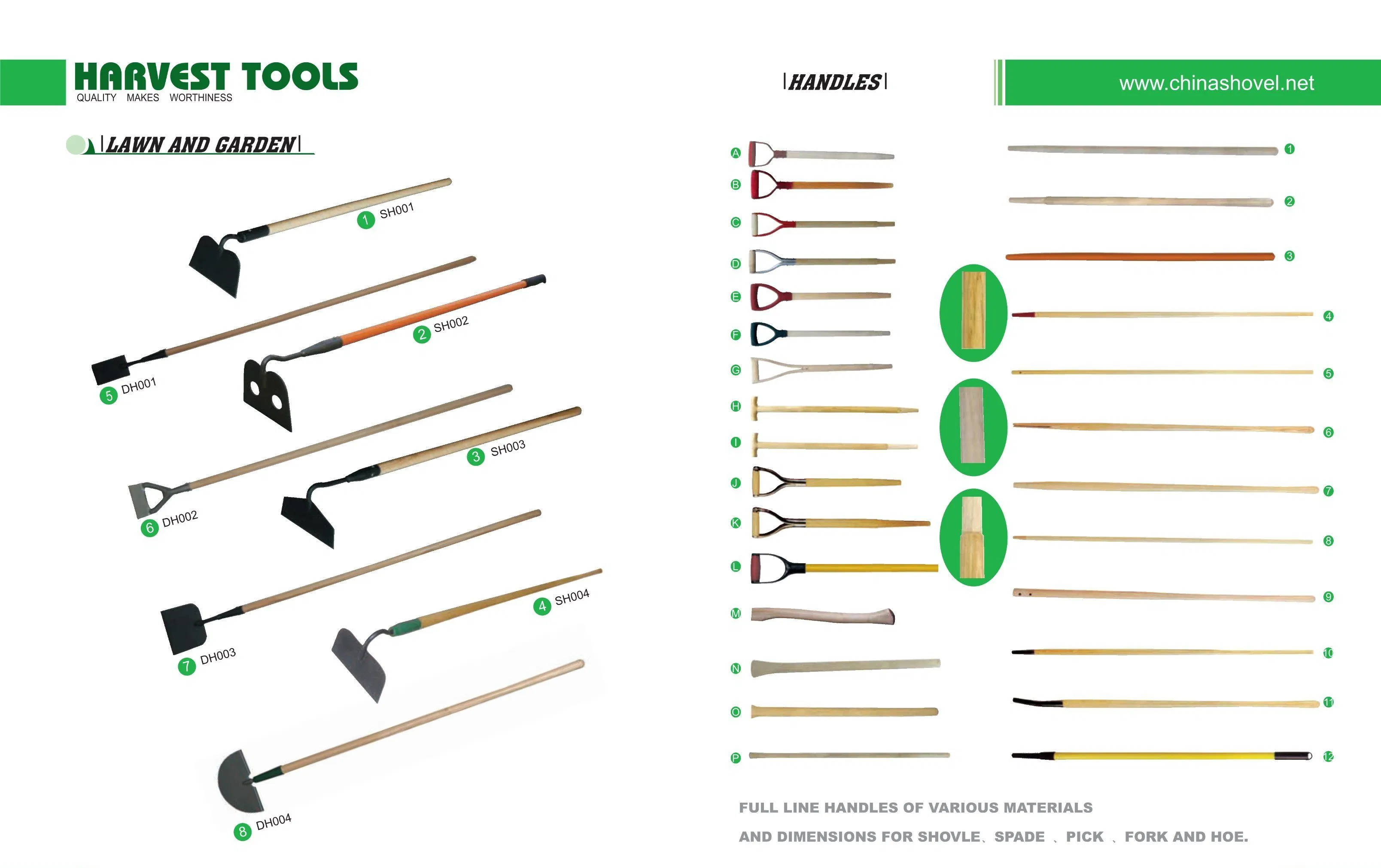 Fork Fiberglass Handle Steel Fork with High Quality