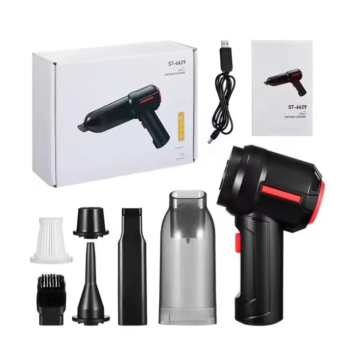Wireless Cordless Car Vacuum Cleaner Small Portable Mini Handheld Dual-Use Household Blowing and Suction Vacuum Cleaner