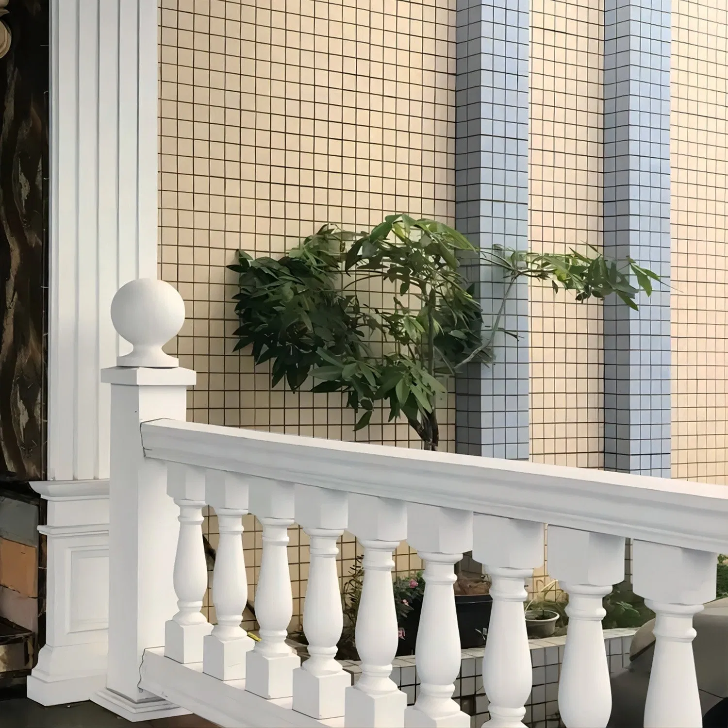 Auuan China High Density Polyurethane Millwork Decorative Baluster and Rail Systems for Balustrades