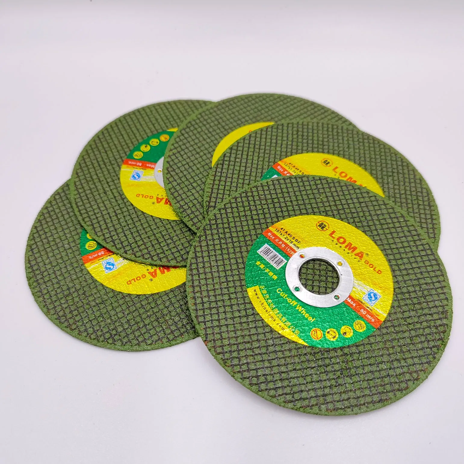 Абразивный отрезной диск 4 дюйма, зеленый
