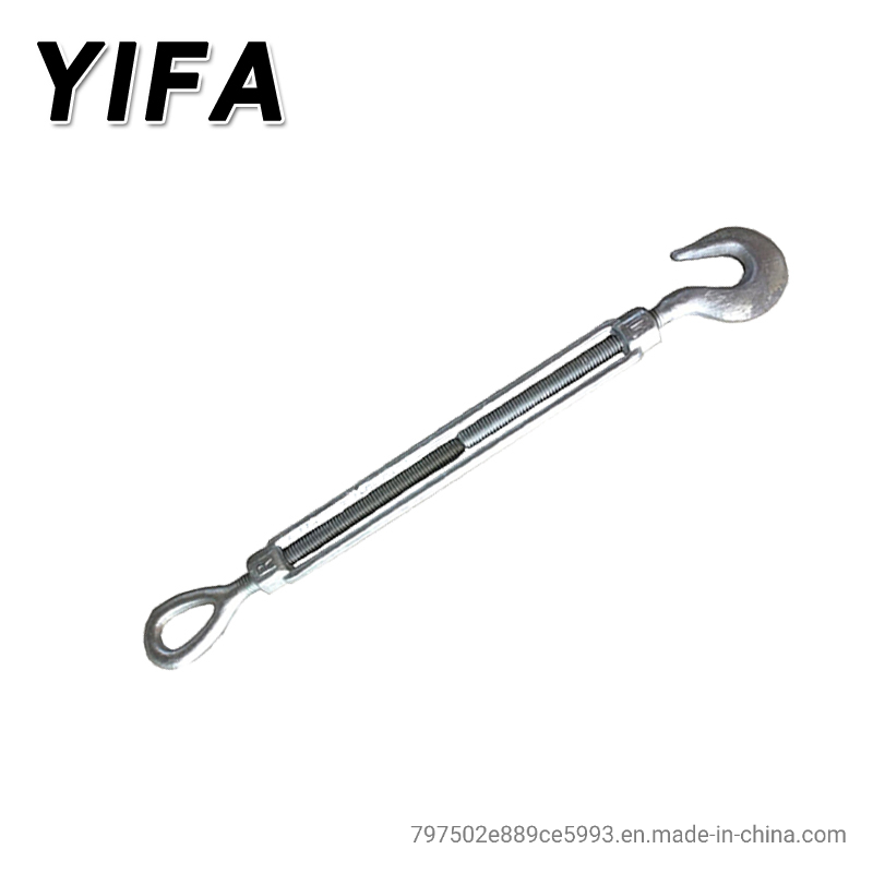 Galvanized Commercial Type Malleable Eye&Hook Turnbuckle