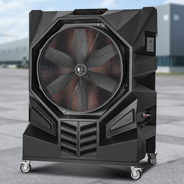 300L Large Water Tank 40, 000CMH Airflow 1.1kw Power Portable Evaporative Air Cooler with Continuously Variable Fan Speeds