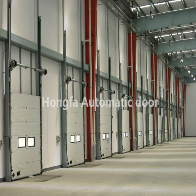 Industrial Sectional Fire Door Automatic Roll-up Shutter Door