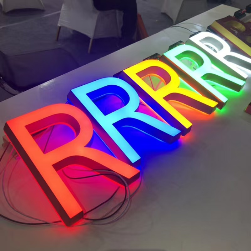 Custom LED Metal Signs for Eye-Catching Retail Displays