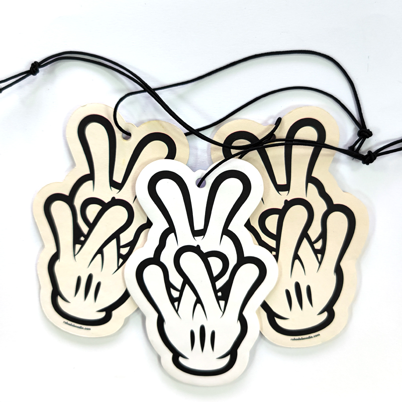 Fashion Custom Fragrance Home Hanging Car Paper Air Freshener