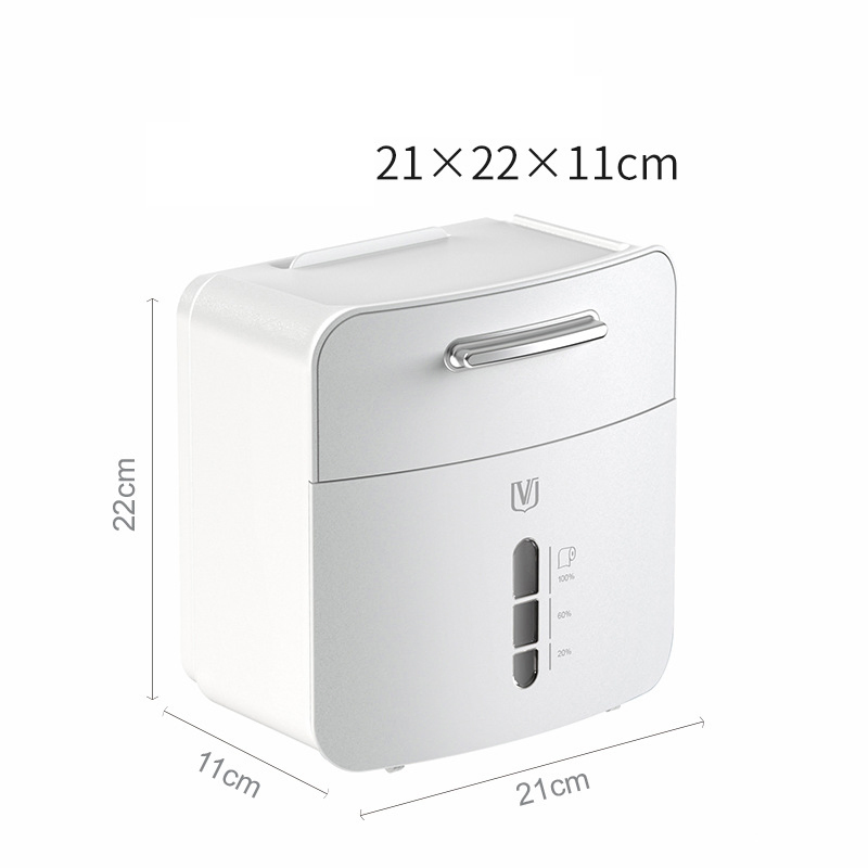 Bathroom and Toilet Multi-Function Paper Towel Box Tissue Box