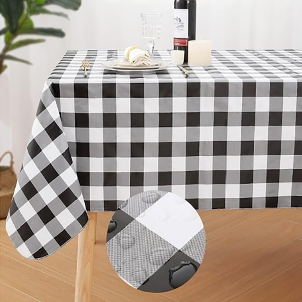 Wholesale Customized Checkered Tablecloth Rectangle