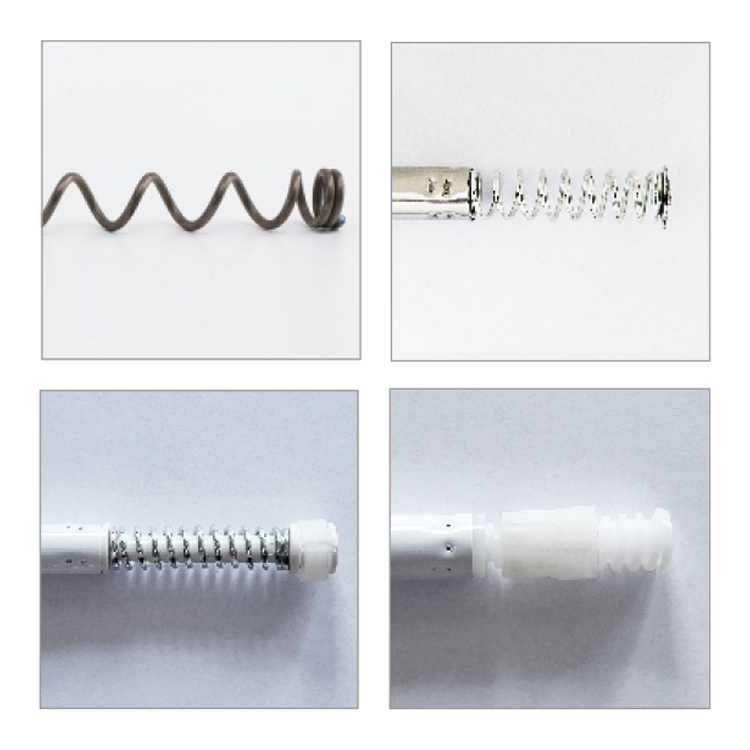 Sanipro Adjustable Bathroom Telescopic Rods Simple Stainless Steel Shower Curtain Rod Shower Pole with Different Length