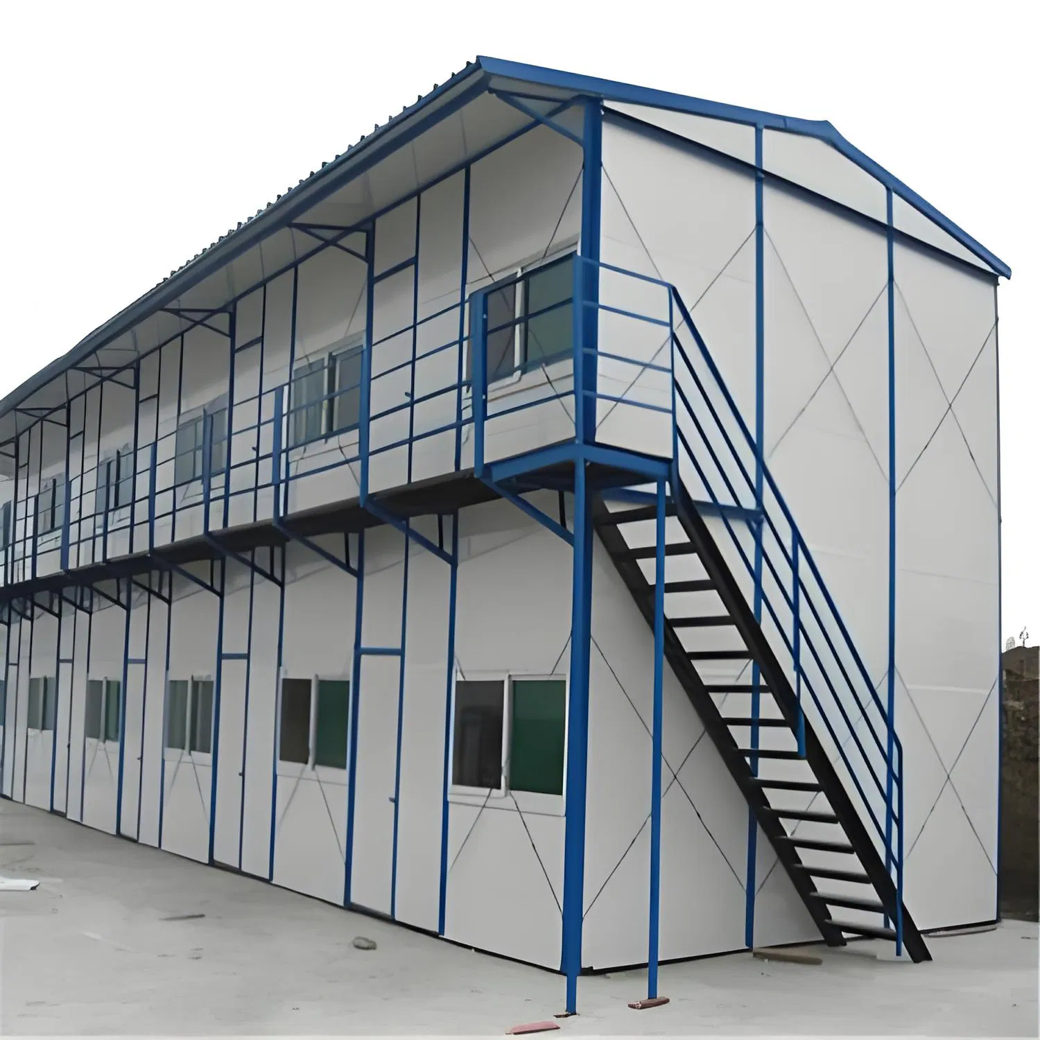 Flexible Steel Temporary Housing with Easy Setup and Modern Design