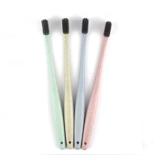 Toothbrush with Corn Starch Material for Hotel Room