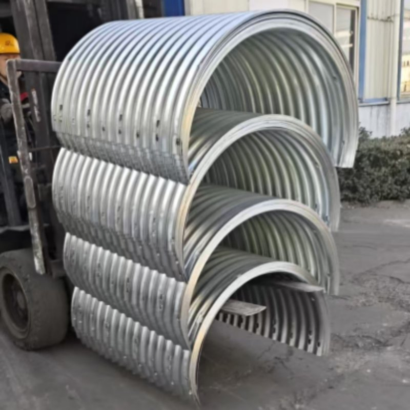 1000mm 1500mm Diameter Corrugated Culvert Pipe Custom Lengths