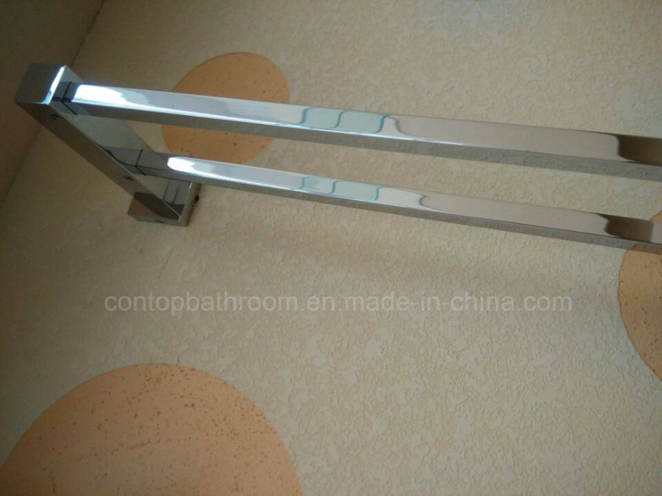 Настенная стеклянная полка для ванной