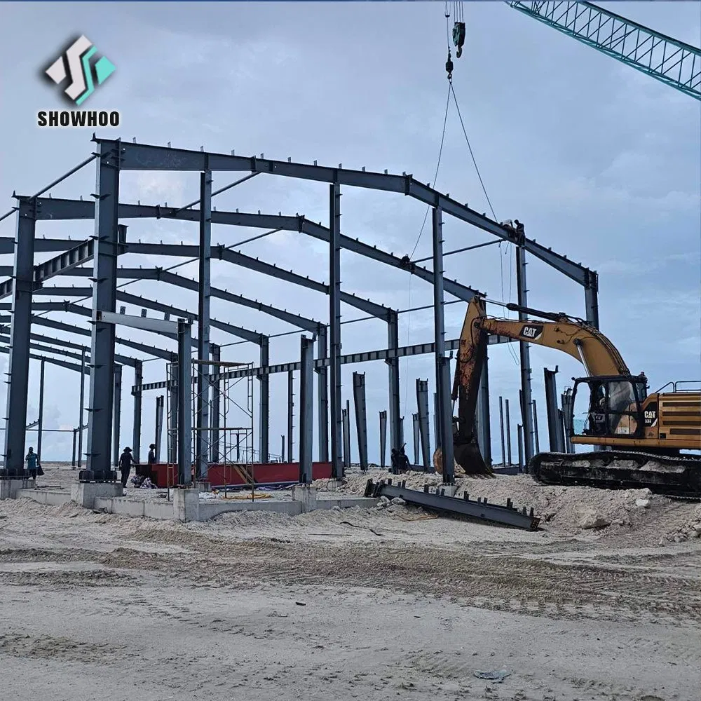 Detachable Professional Design Modern Sloped Wholesale Light Metal Fabricated Structural Prefab Office Steel Portable Building