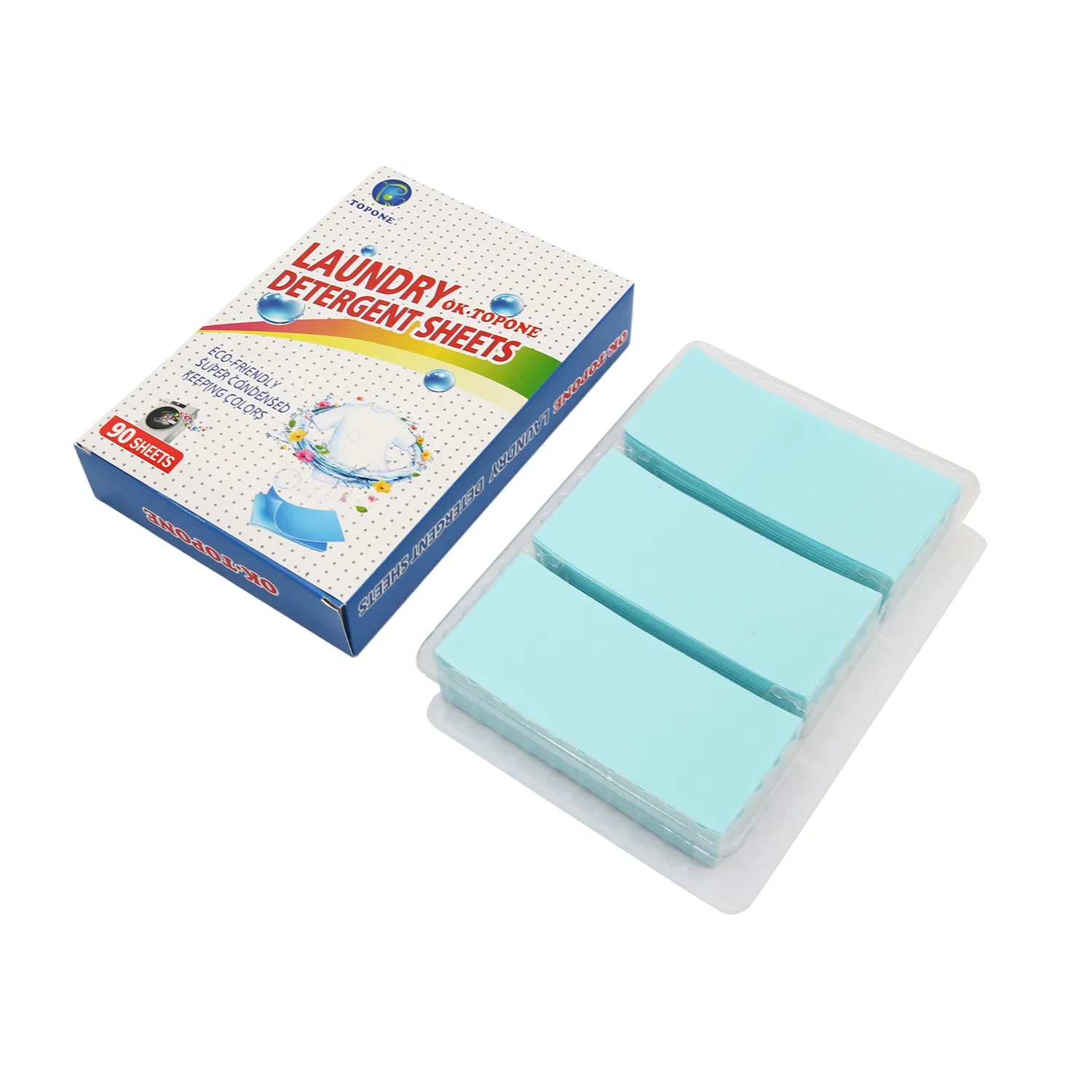 Eco-Friendly Bulk Laundry Detergent Sheets for Travel Use