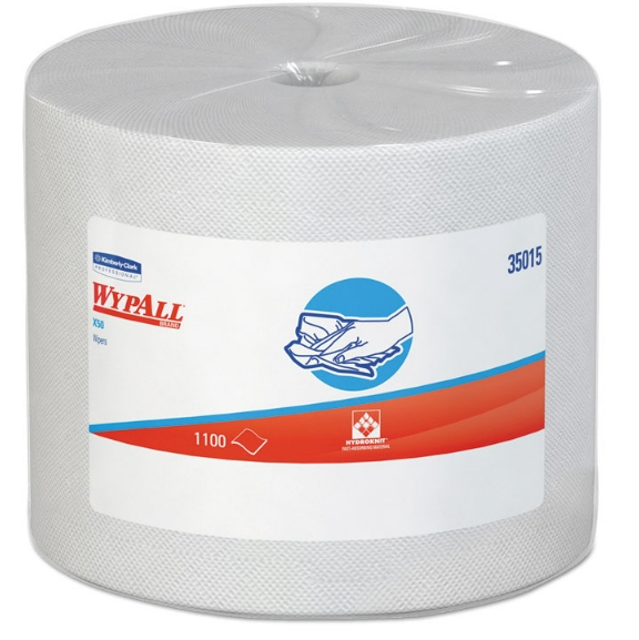 Disposable Dry Cleaning Cloth Heavy Duty Paper Towel Rolls Industry Cleaning Wipes Low Lint Wood Pulp Industrial Hand Crepe 475PCS Roll Wipes for Saudi Arabia