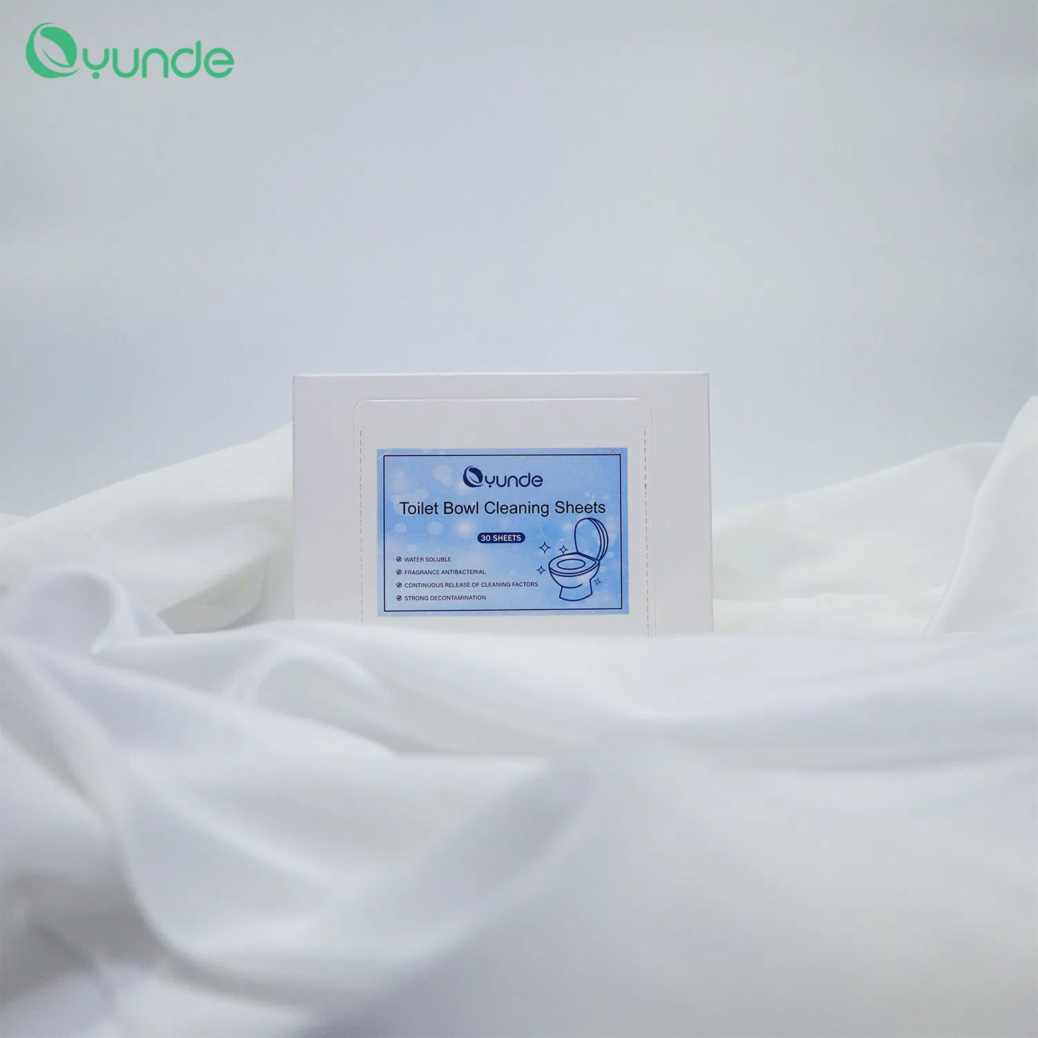 Dissolvable Toilet Bowl Cleaning Sheets Non-Toxic Toilet Cleaner Sheets