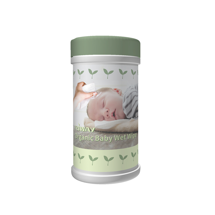 Natural and Biodegradable Organic Baby Cleaning Wipes