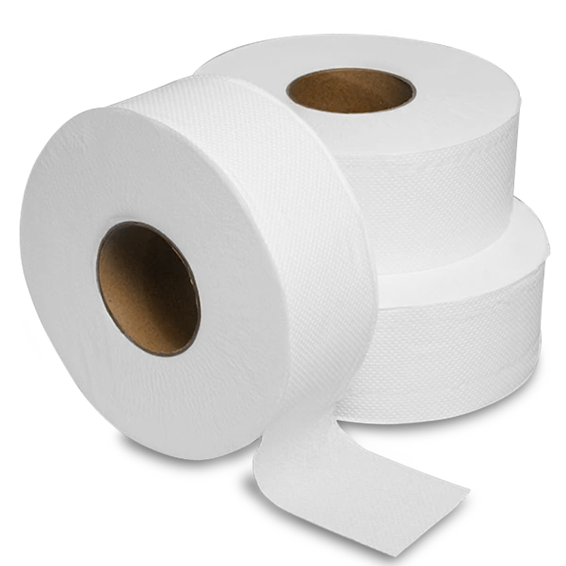 Ulive 2 Ply Flushable Virgin Jumbo Roll Toilet Paper