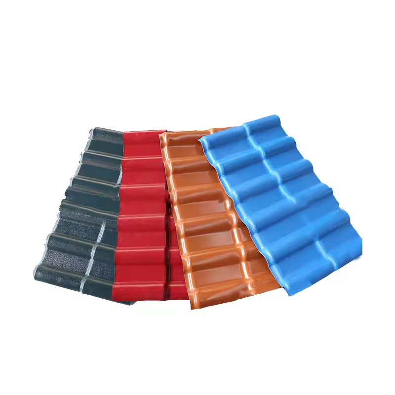 Heat Insulation Corrugated PVC Roof Tile Synthetic Resin Roof Tile for Plant and Workplace