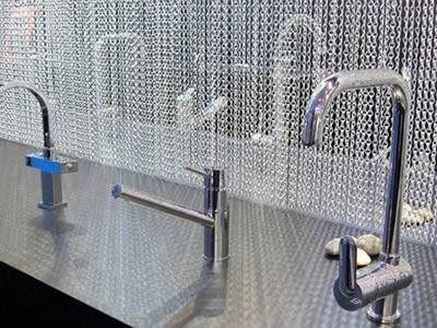 Best Quality Decor Aluminum Chain Link Curtain Used at Indoor
