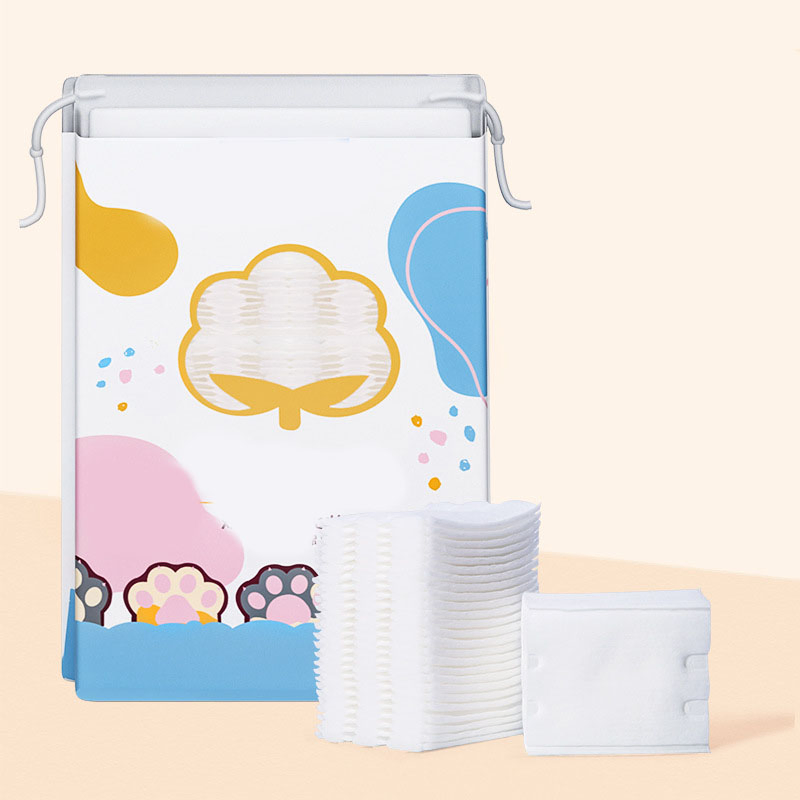 Wholesale Double-Sided Thick Sandwich Makeup Remover Cotton