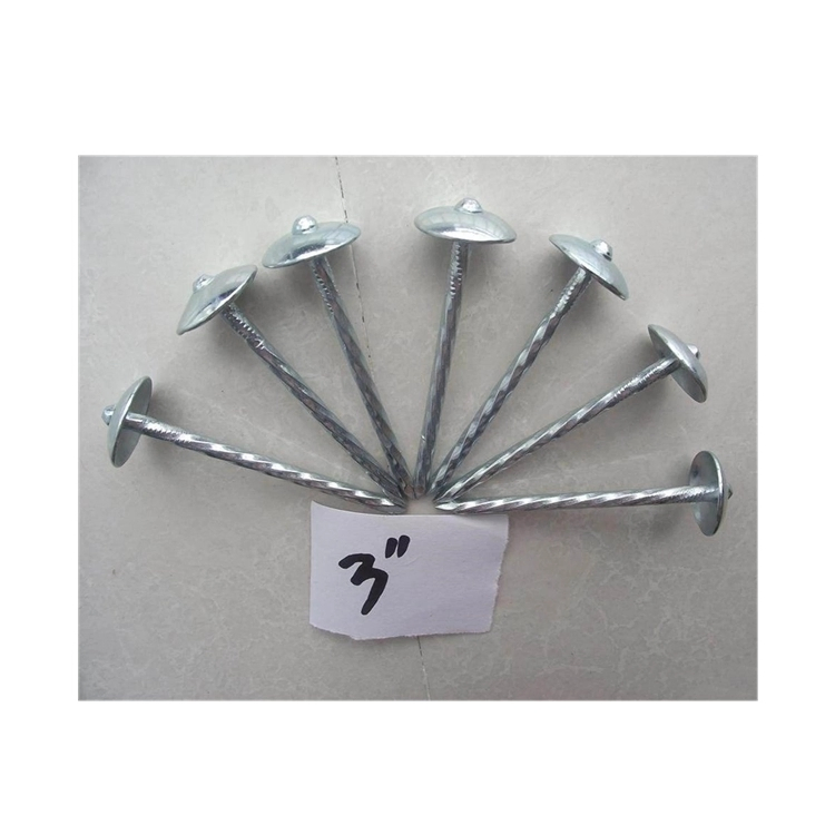 Corrosion-Resistant Flat Head Roofing Nails