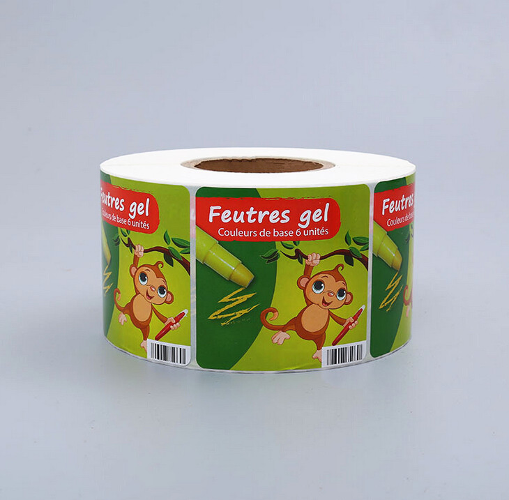 Rolled Printing Paper Labels