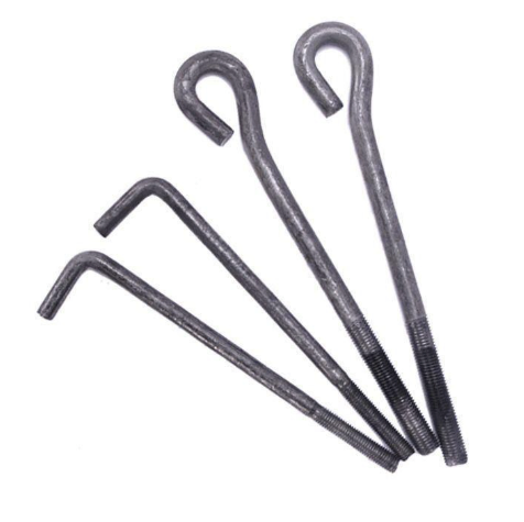 Heavy-Duty 1/2" Anchor Bolt with 9 Durable Ground Anchors