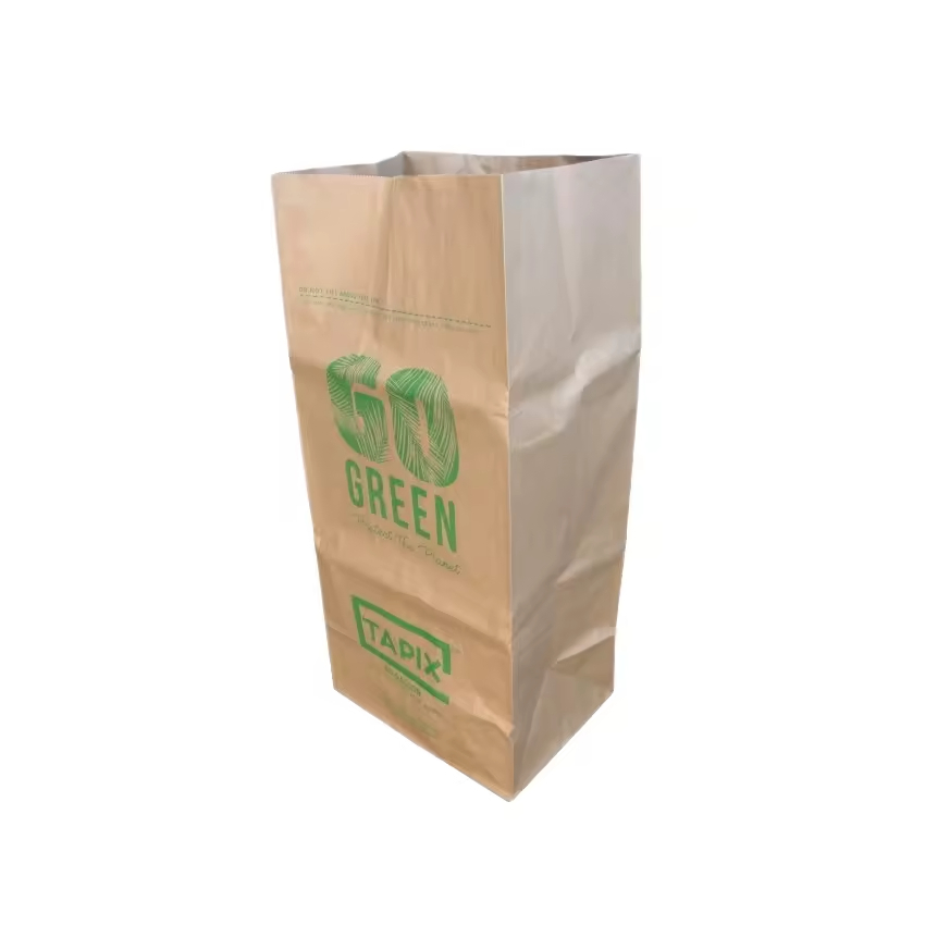 Horticultural Waste, Leaves, Weeds, Kraft Paper Bags