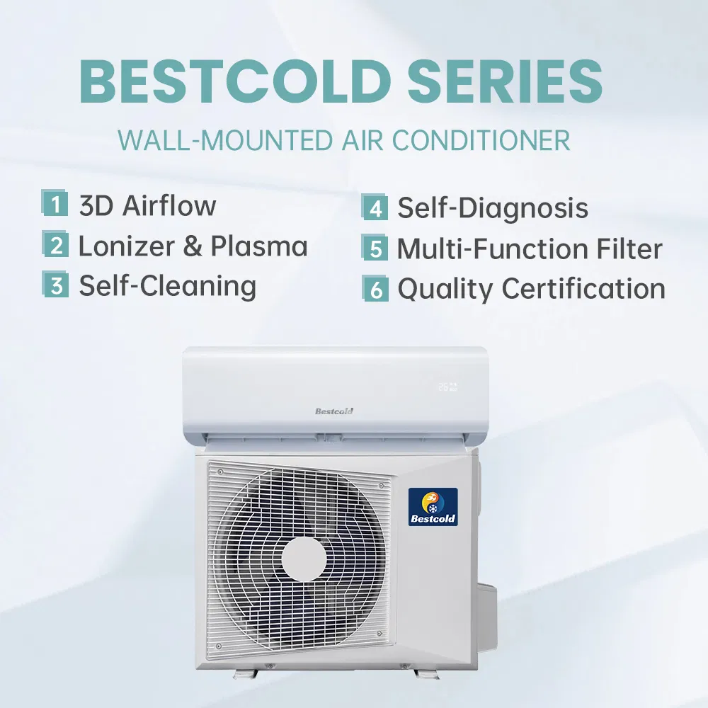 Home Inverter Mini Wall Klima Mini Split Air Conditioner 9000BTU-24000BTU Smart Controller 50Hz/60Hz AC Aire Acondicionado Split