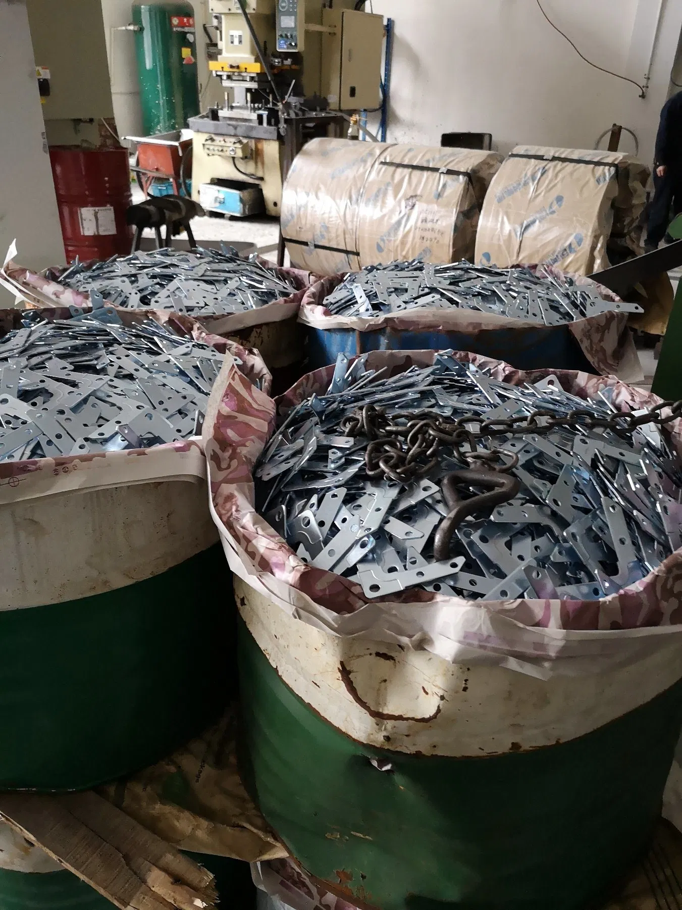 Customized Metal Beam Clamp Ventilation Air Duct Flange Corner Stainless Steel G Clamp