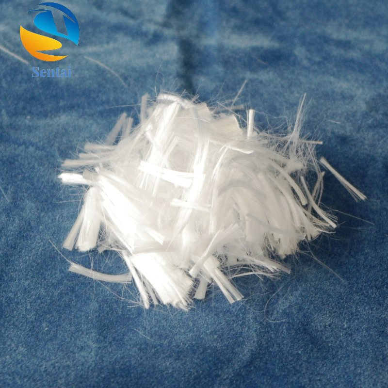 Polypropylene Anti Cracking Fiber Industrial Factory Warehouse Parking Lot Road Construction Road Surface Anti Cracking Polypropylene Fiber