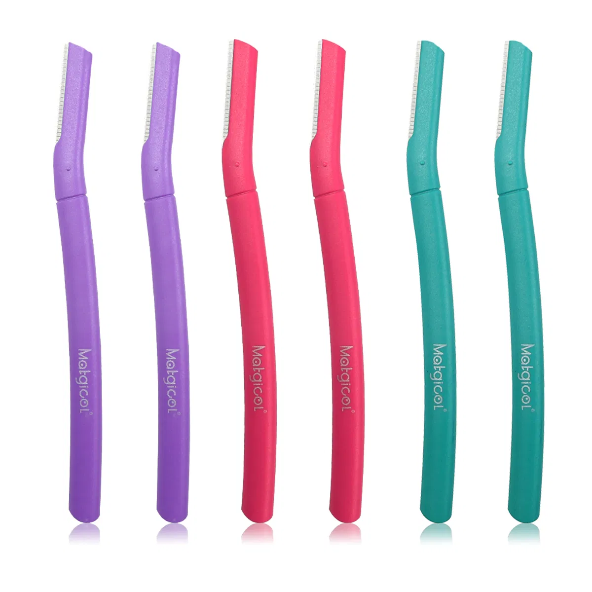 Precision Women's Eyebrow Razor with Ergonomic Grip for Easy Shaving
