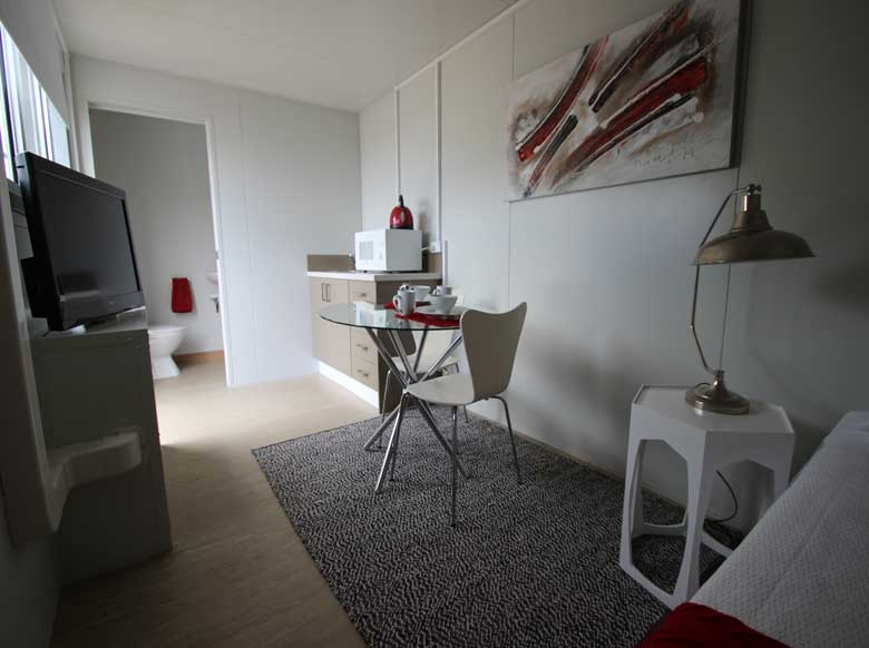 Customized Mobile Prefabricated Container Van Home Portable Prefab House