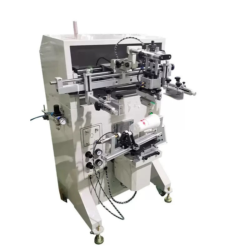 Factory Good Price Curved Screen Print Machine for Glass Bottle