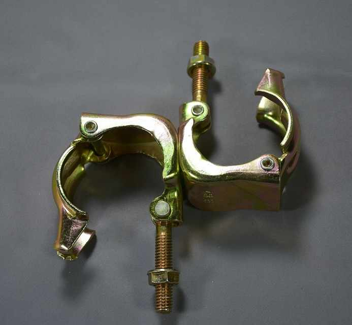 Pressed Scaffolding Double Clamp Coupler Fastener Scaffolding System Scaffolding Swivel Coupler Forged Pipe Clamp for Welding