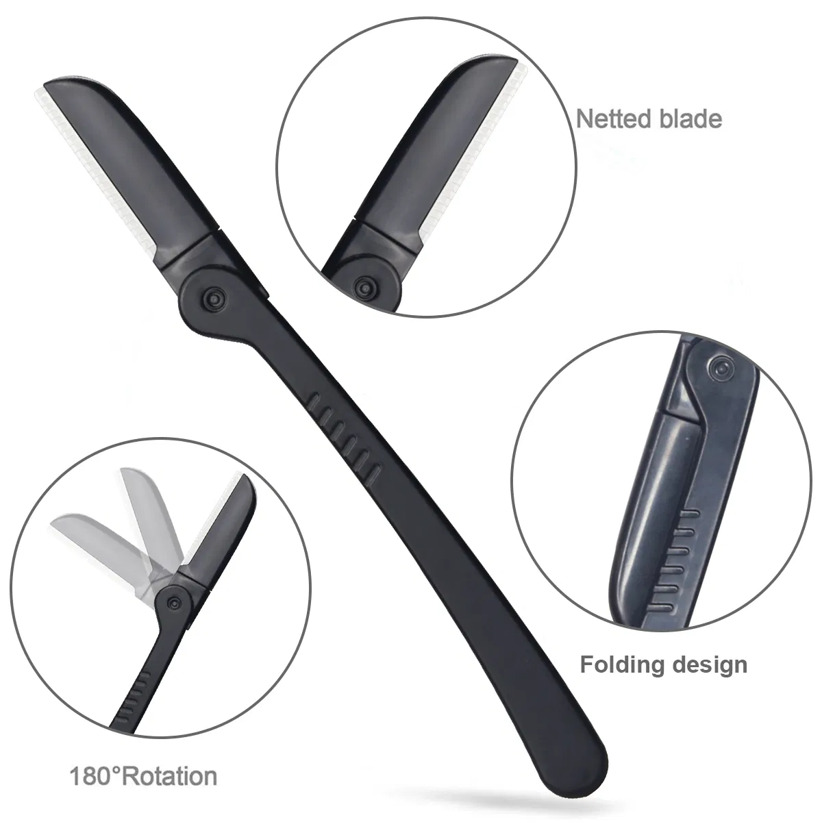 Ultimate Precision Stainless Steel Eyebrow Grooming Kit for Flawless Shaping