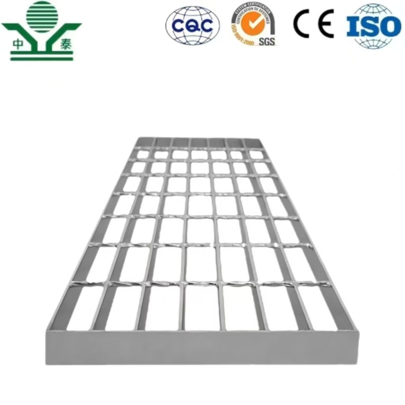 Zhongtai Galvanized 30mm Bearing Bar Pitch High Strength Drain Steel Grating